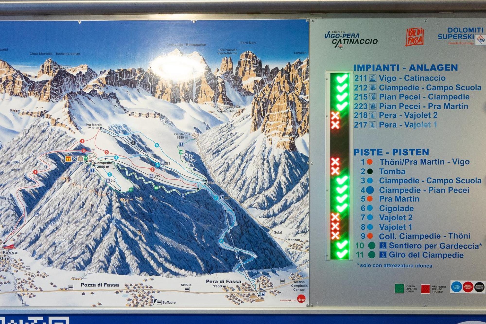 Ciasa De Vich Appartement Vigo di Fassa Buitenkant foto